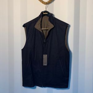 Ermenegildo Zegna Navy Blue Vest